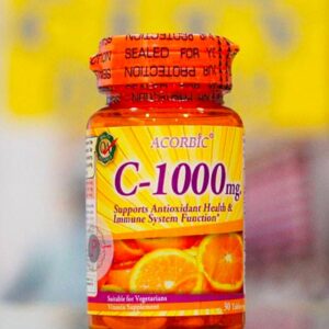 Acorbic C-1000mg Vitamin Supplement – Immune & Antioxidant Support (30 Tablets)